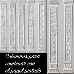 34933 Columnas para combinar con papel pintado